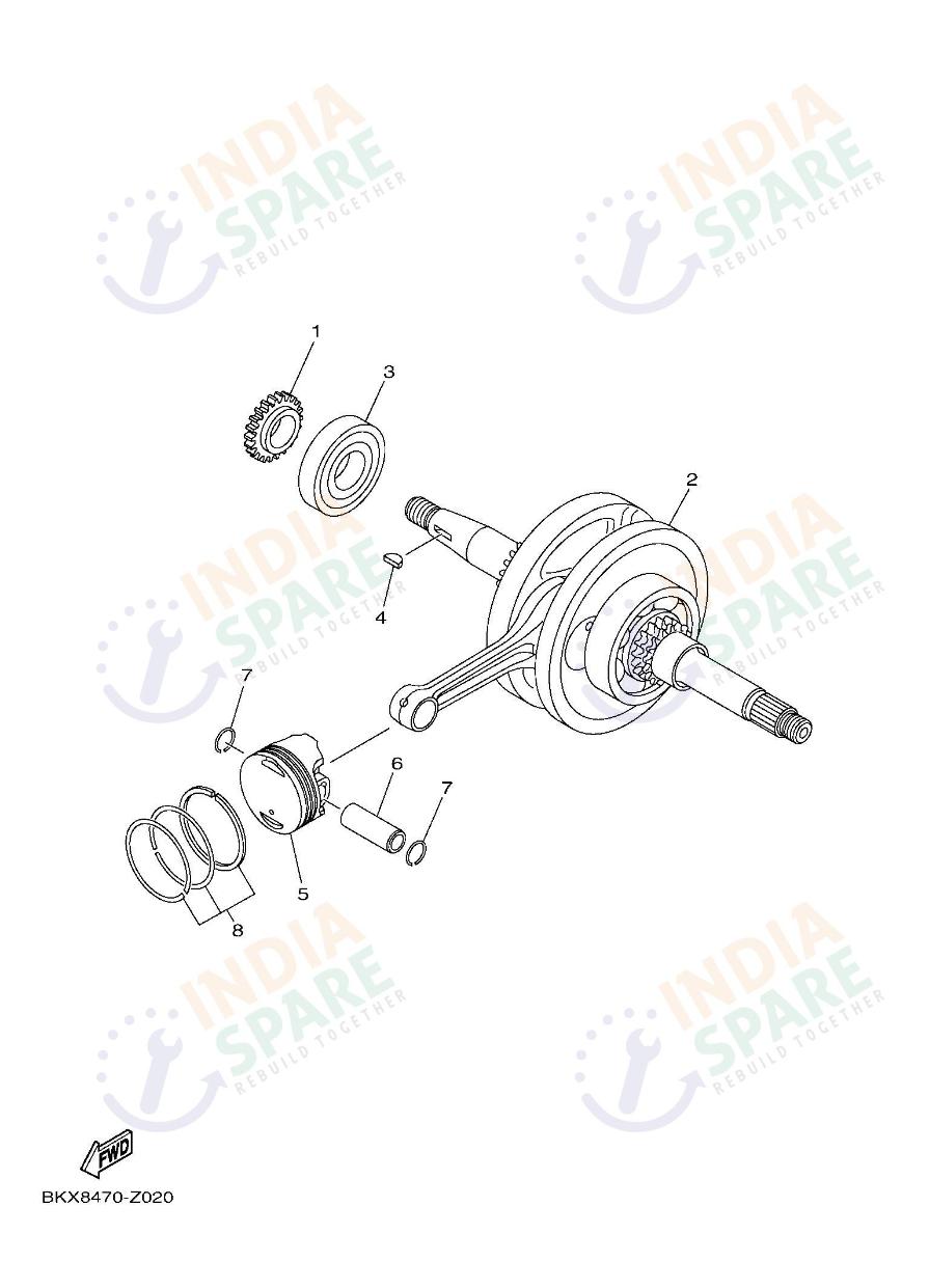 CRANKSHAFT & PISTON